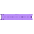 Vagon_Transport_masini_0.725_-_corp_principal_R1.stl Adaptation of railroad wagon,  transportation for automobiles car, of Ivailio to TT scale