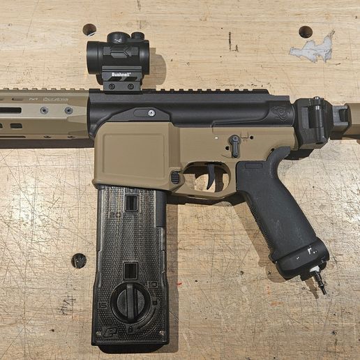👽 EMFAR100 lower prototype・ STL File for 3D printing・Cults