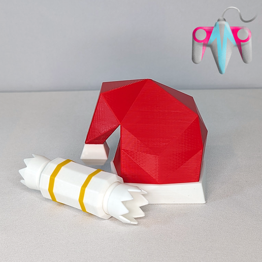 🎅 Santa Hat OSRS・ STL File for 3D printing・Cults