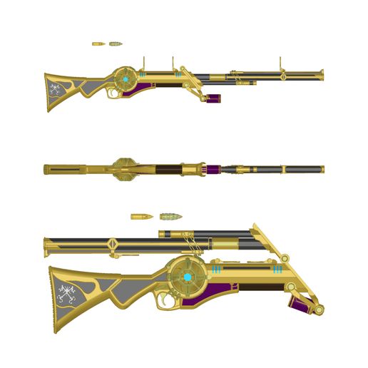 InShot_20240624_235703777.jpg Caitlyn Folding Rifle Season 2 Arcane | Arcane Cosplay | By Collins Creations 3D