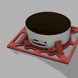 Top_view.png Echo Dot Wall Mount for 2-gang bracket/box