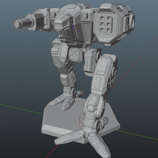 🧸 Argus Battlemech・Free 3D File for ・Cults