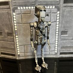 329391427_501536672178154_3221024476943438623_n.jpg STL file STAR WARS VINTAGE IG-AT ASSAULT DROID, CUSTOM UNPRODUCED KENNER, HASBRO ACTION FIGURE, 3.75", 1/18, 5POA・Design to download and 3D print