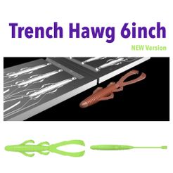 0.jpg STL file Mold "NEW version Trench Hawg 6 inch" lure. 3D STL file for CNC and 3D print・3D printing model to download
