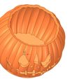 tk011-16.jpg halloween pumpkin candlestick magic ritual for 3d-print or cnc