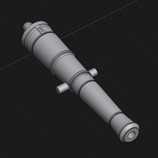 6-pounder gun barrel