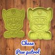 PhotoRoom_20210223_81544-a.m.jpg Chase paw patrol cookie cutter / Cortador de galleta de Chase