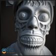 TheyLive_Pose02_CloseUp.jpg 3D file They Live Bust pose 02 - OBEY・Design to download and 3D print
