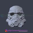 Stormtrooper_zombie_003.jpg Stormtrooper Star Wars Zombie Helmets Cosplay Costume Halloween 3D Printing Model