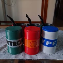 WhatsApp-Image-2023-04-25-at-19.30.32-1.jpeg STL file Mate oil barrel・3D printer model to download
