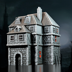 1.png Antique Houses -  Haunted House 3