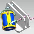 5.jpg Hand Operated Tumbler Mixer 3D CAD Model