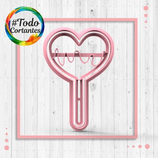 Valentine's Day Cutter 3D model