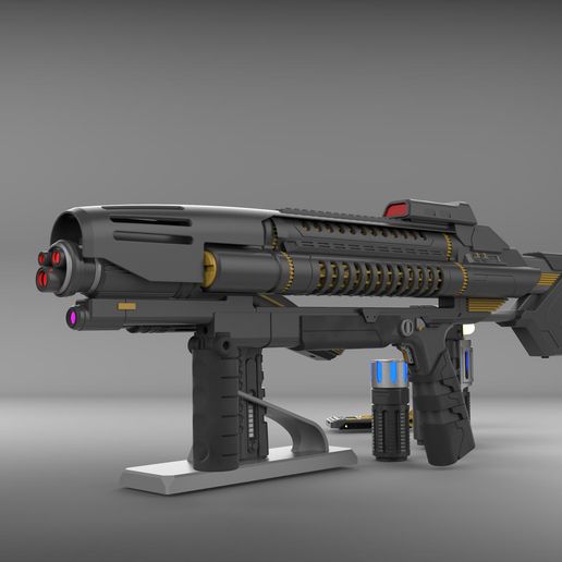 9.14.jpg Star Trek Discovery Bundle - Phaser, Rifle, Tricoder - Printable 3d model - STL files