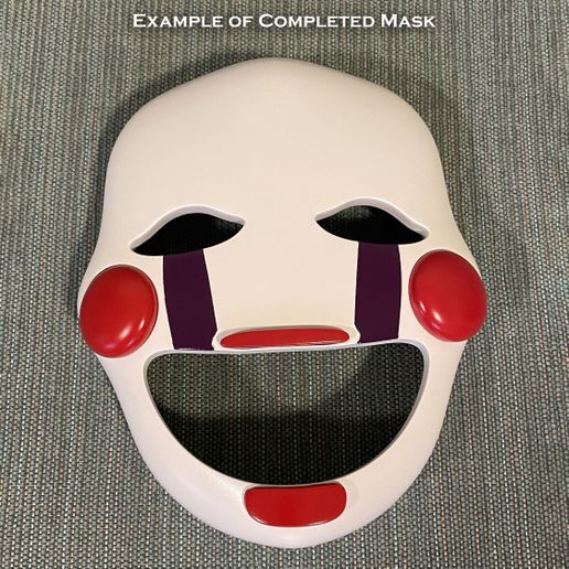 MaskOnCouch_Square.jpg Inspirado en FNAF La máscara de marioneta - Marionette