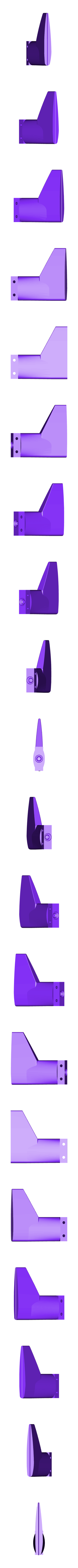 MRH-Blade-Dummy101.stl Main-Rotor-Head, for Helicopter, Fully Articulated Type