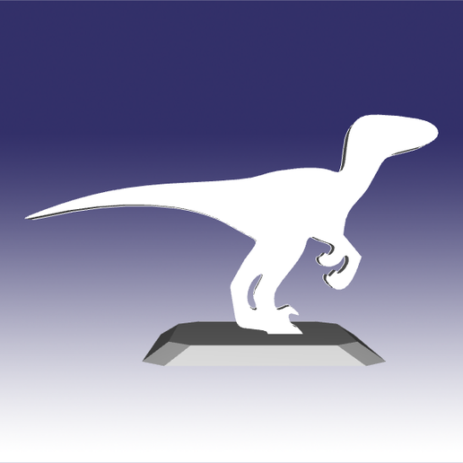 STL file Raptor - Dinosaur toy Design for 3D Printing 🦖 (OBJ)・3D ...
