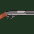 5.png Residual Evil 4 - Remington 870 shotgun 3D model