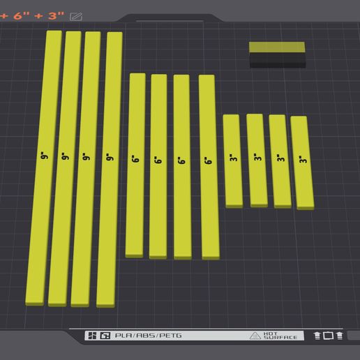 🔨 Measuring Tools, Staves・ 3MF File for 3D printing・Cults