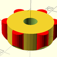 star_grip.png Descargar archivo STL gratis Empuñadura de estrella / tuerca / mango personalizables・Modelo para la impresora 3D, Aptimex