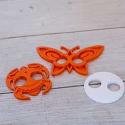 DSC_9193.jpg Free 3D file Scarf buckle・3D printer design to download