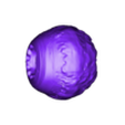 t0bss1.stl Spheroidal Cratered Cosmic Asteroid