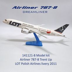 141121-8-Model-kit-Boeing-787-8-Trent-Up-Photo-01m1.jpg 3D file 141121-8 Airliner 787-8 Trent Up・3D printing design to download