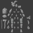 TheAnim-c_11.jpg Articulated Animatronic Springtrap (Dead by daylight) (15 moving points, 44+9 parts)