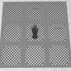 ih.jpg Datei 3D Iron Hands Grate Floor Tile・Design für 3D-Drucker zum herunterladen, JayMull420