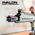 3DTAC_Compensators_Avalon_Demo.png 3TAC / Airsoft Compensators / Pack-2 (3 Models Included)