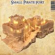 Small-Pirate-Fort1.jpg Small Pirate Fort 28 mm Tabletop Terrain