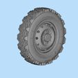 2.jpg STL printable Tire and Rims for Lada Niva  3D print