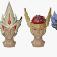 10.png 15 СТИЛИЗОВАННЫХ МОДЕЛЕЙ ШЛЕМА PACK 1 - Low Poly
