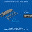 DANKA-IRONING-BOARD-Miniature-3.jpg MINIATURE IKEA-Inspired Danka Ironing Board | Laundry Room Miniature Furniture Collection