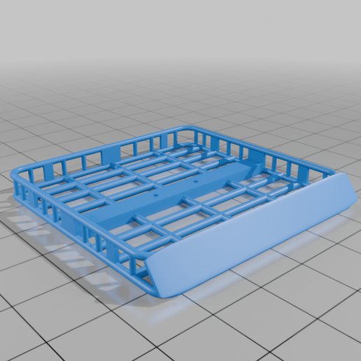 🚚 2in x 2in scale Truck Roof Rack・Free 3D File for ・Cults
