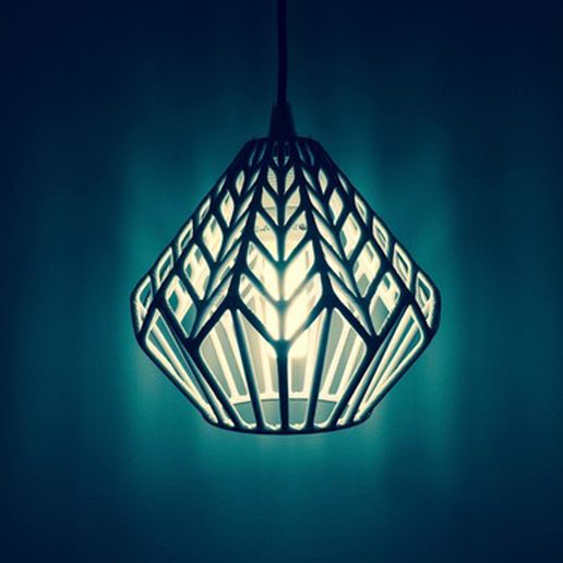 LUX lamp shade - 3D model önizlemesi
