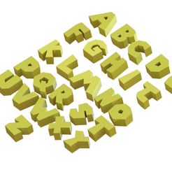 Diseño sin título (5).png Бесплатный STL файл Alphabet・Дизайн для загрузки и 3D-печати