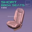 a4.jpg 3D file Short Seat BB04 FOR DIECAST AND MODELKITS 1-24th・Model to download and 3D print