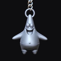 2.jpg STL file Full 3D Patrick key holder・Model to download and 3D print