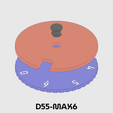 D55-MAX6_exploded.png Life/Score Counter D55 : Max 6