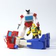 OP1x1_13.jpg Free STL file ARTICULATED G1 TRANSFORMERS OPTIMUS PRIME - NO SUPPORT・3D printing model to download