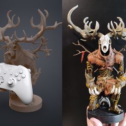 01_cover_-leshen-controller-holder-3d-print-stl-by-3demon.jpg 3D file Leshen Controller Holder・3D printer design to download