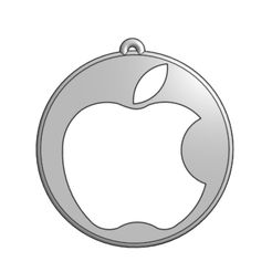 Free STL file Brand logos keychain, Apple, Audi, Gucci・3D print