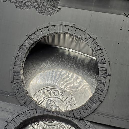 5d223c7098d56dccda77f9c26c4eb477acd7e7c2.jpg 1/35 Mur du temple - Inspiré de la scène du film "Full Metal Jacket".