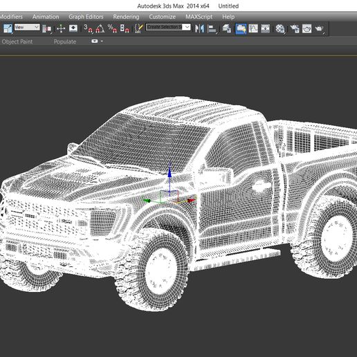 🚙 Ford F-150 Raptor 2023・ STL File for ・Cults