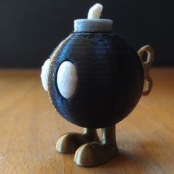 IMG_20191210_163911.jpg Fichier 3D gratuit Bob-omb・Design à télécharger et à imprimer en 3D