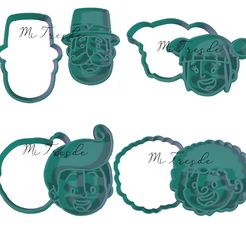 set.jpg Fichier STL Set 4 bita world・Design pour imprimante 3D à télécharger