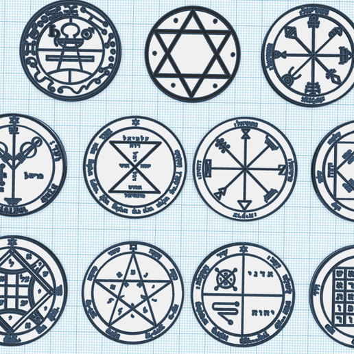 Estrella Simbolo De Salomon Significado Medalla Sello Del Rey