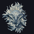 kindred_lol.png 3D Head Kindred from Still Here | Season 2024 Cinematic - League of Legends
