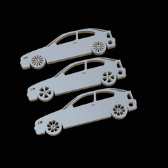 kola.png STL file Bmw e46 compact keychain・3D printing template to download